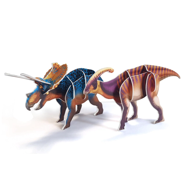 DINOSAURIOS... KIT DE CONSTRUCCIÓN + LIBRO - LIBERTAD SA - 3