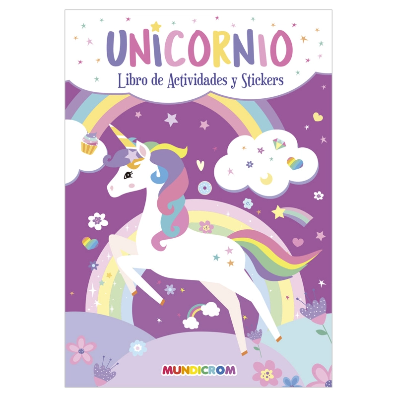 UNICORNIOS... ACTIVIDADES Y STICKERS - 1