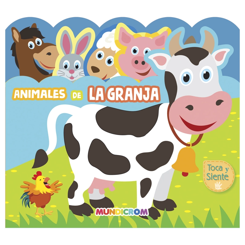 LIBRO ANIMALES DE LA GRANJA... TOCA Y SIENTE - LIBERTAD SA - 1
