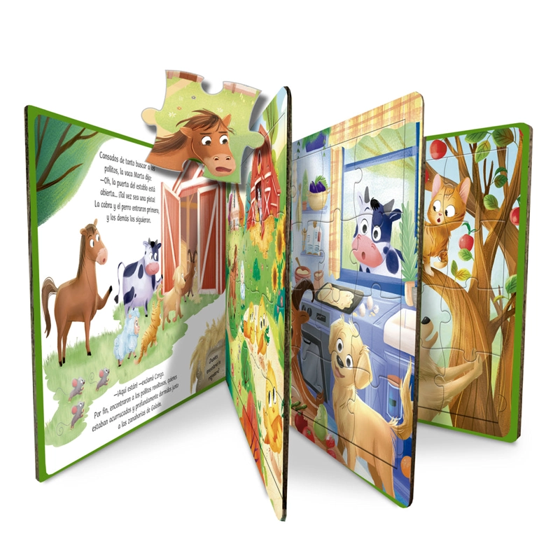 LIBRO PUZLE MUNDICROM AGUA LA GRANJA - 1