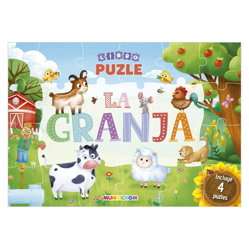 LIBRO PUZLE MUNDICROM AGUA LA GRANJA - 2