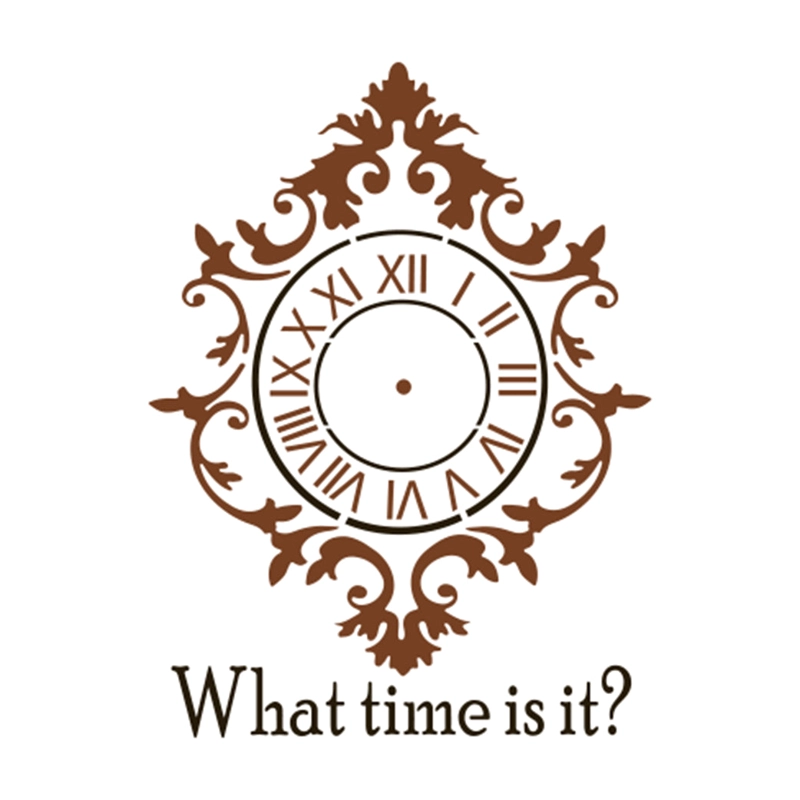 STENCIL 21X15CM RELOJ 1 - 1