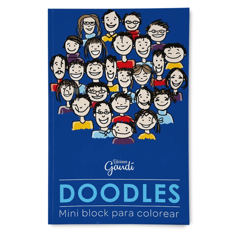 DOODLES... MINI BLOCK DE COLOREAR - 1