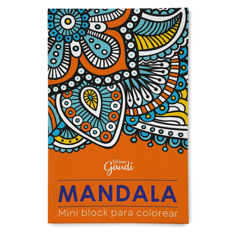 MANDALAS... MINI BLOCK DE COLOREAR - 1