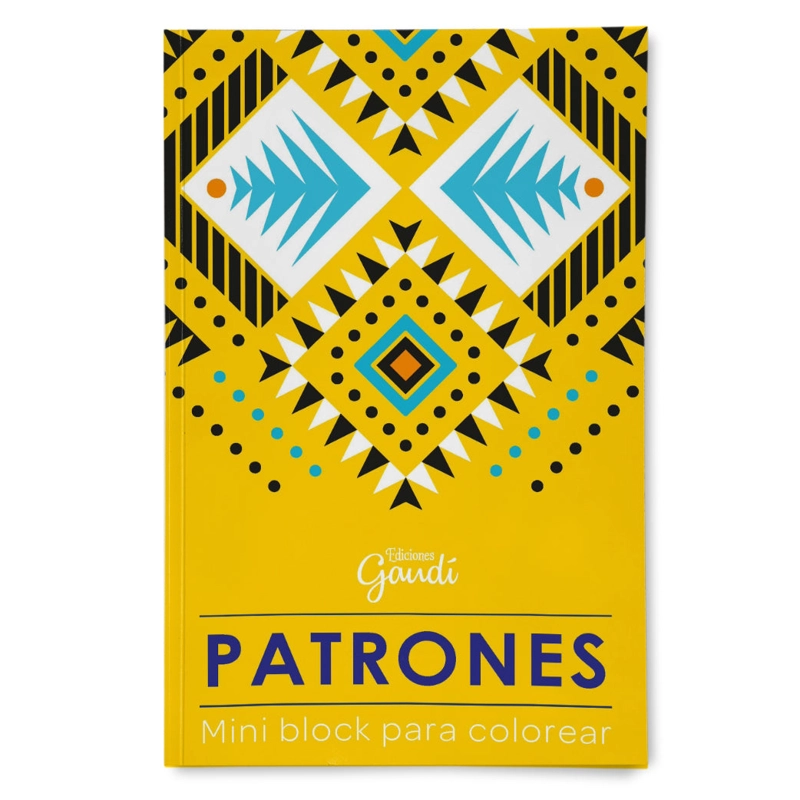 PATRONES... MINI BLOCK DE COLOREAR - 1