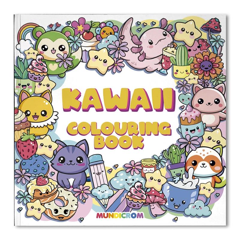 KAWAII - LIBRO DE COLOREAR - 1