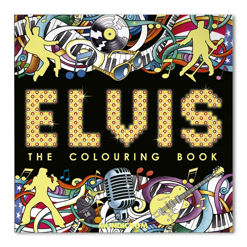 ELVIS - LIBRO DE COLOREAR - 1