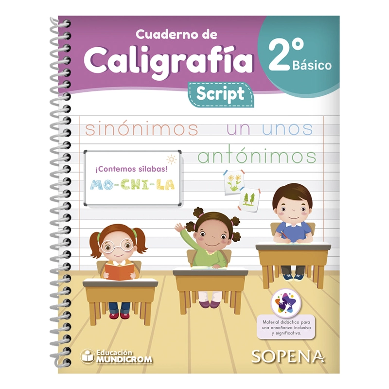 CALIGRAFIA SCRIPT 2° BASICO HORIZONTAL - 1