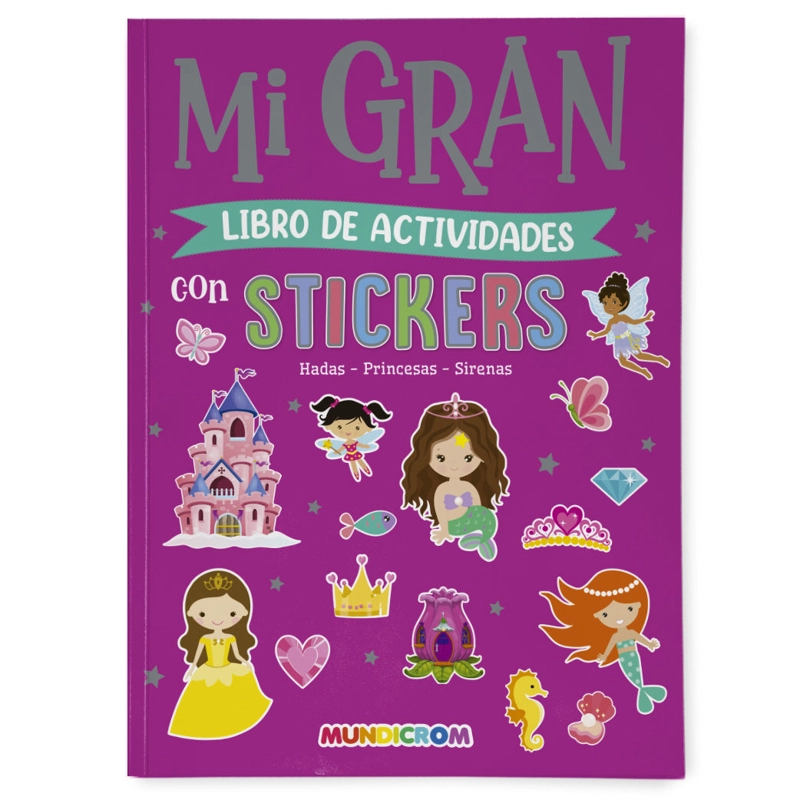 STICKERS… HADAS, PRINCESAS, SIRENAS - 1