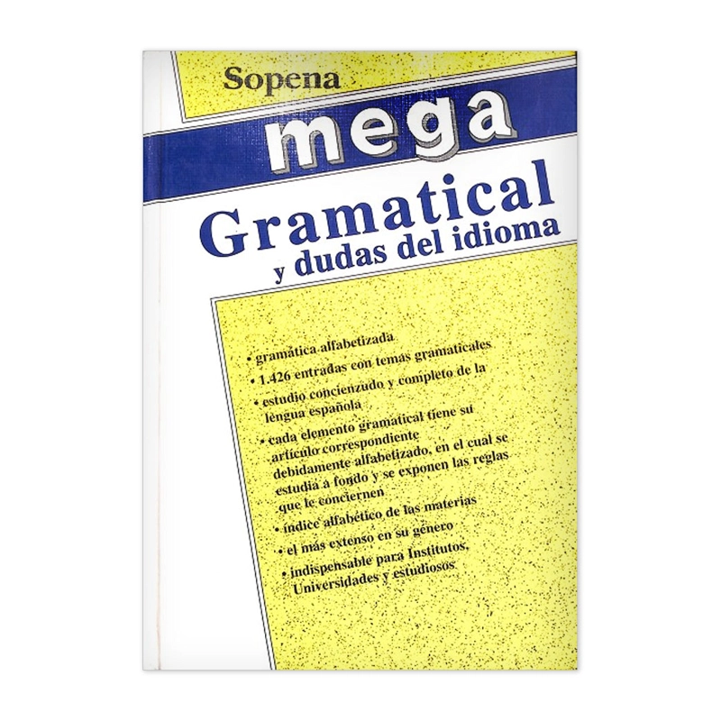 DICCIONARIO MEGA / GRAMATICAL - 1