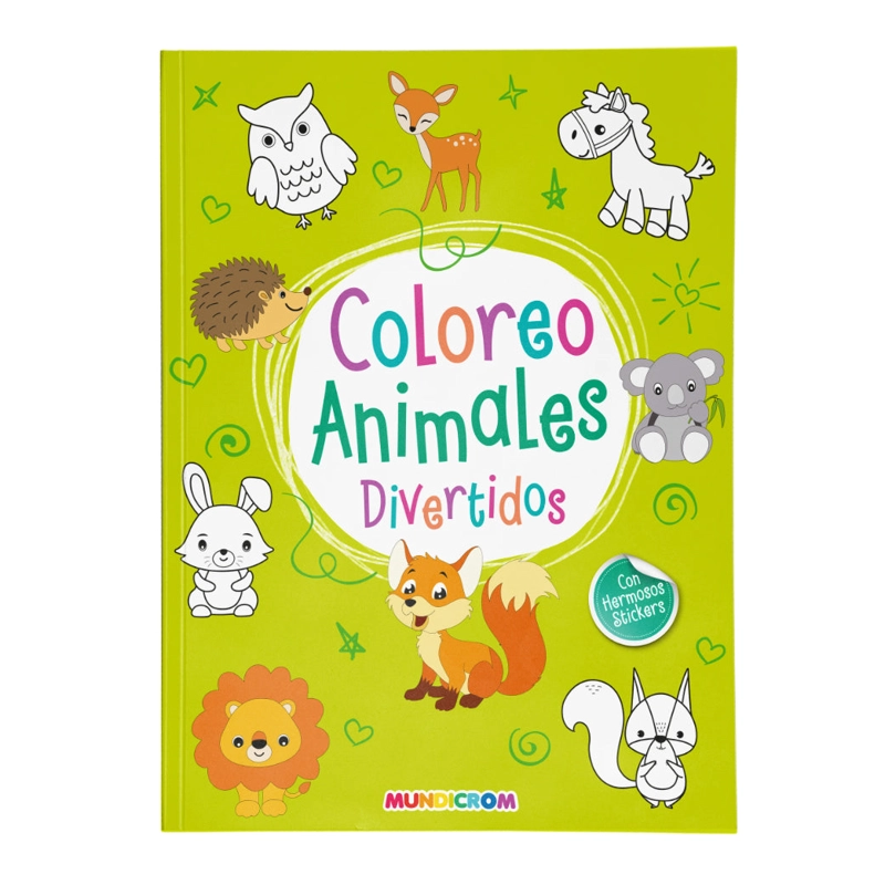 COLOREO ANIMALES DIVERTIDOS... NEON - 1
