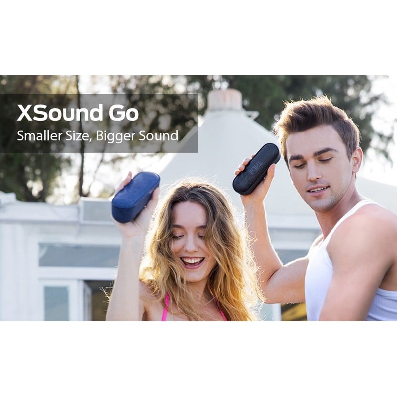 LUYIBA Custodia Rigida In EVA Per Altoparlante Portatile Bluetooth Tribit XSound Go - Protezione Antiurto Con Tasca Interna - 2