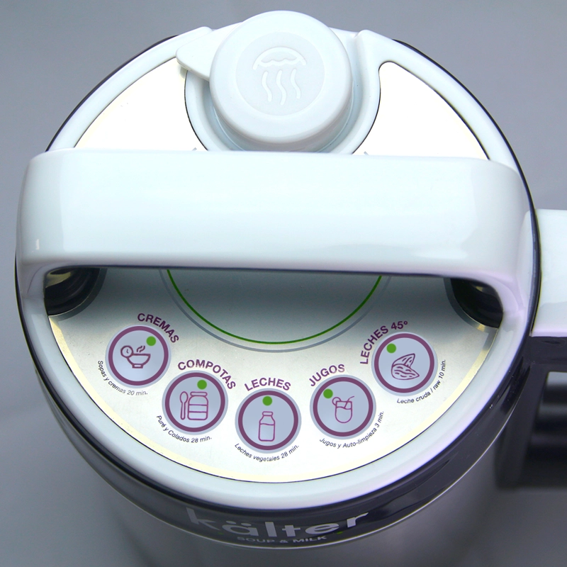 PROCESADORA KALTER KTSM-Y78 850 W 1.2 L MAQUINA SOPAS LECHES - 6