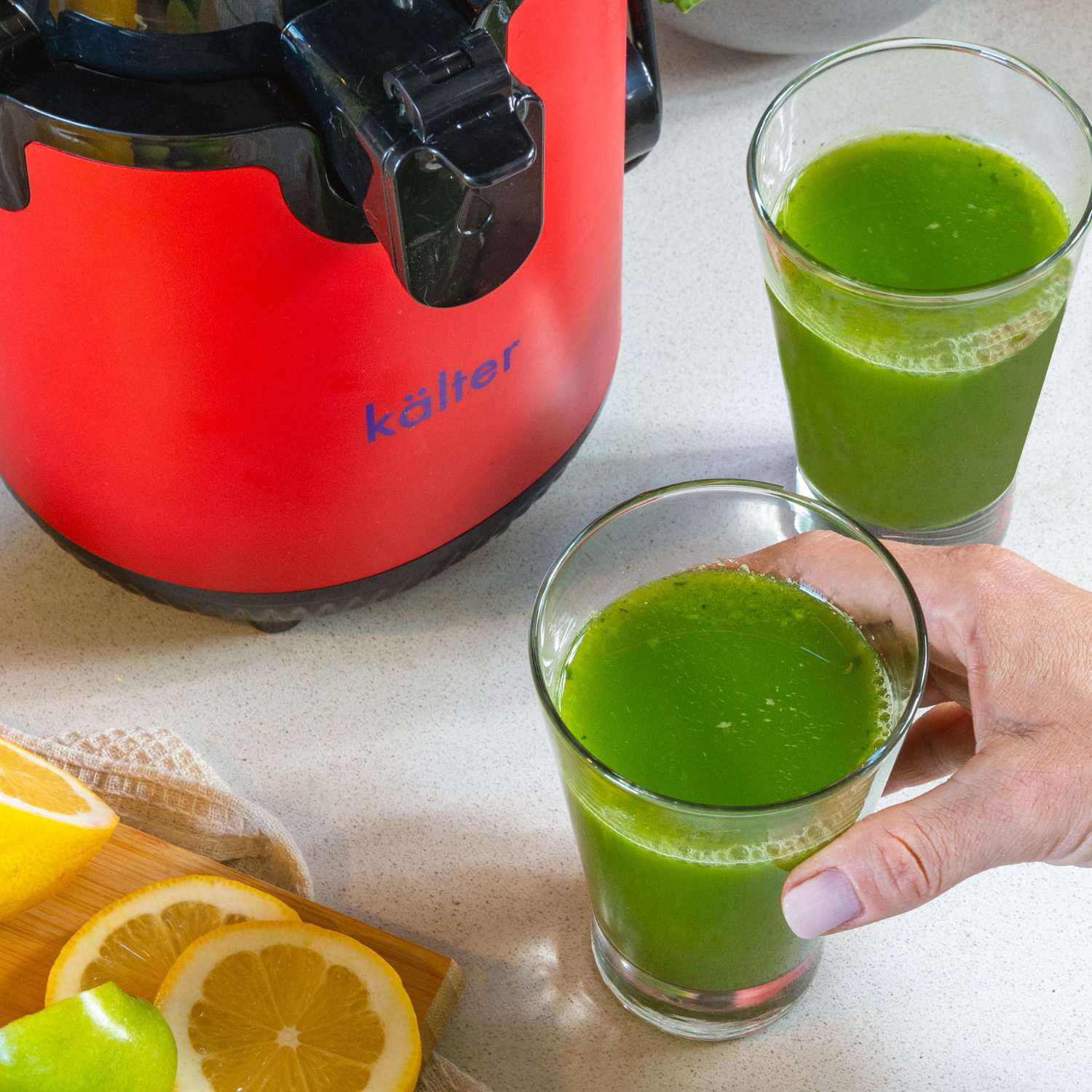 EXTRACTOR KALTER SJ-026 DE JUGO PRENSADO EN FRÍO SLOW JUICER - 6