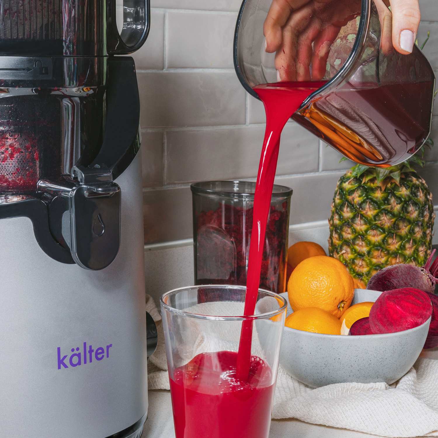 EXTRACTOR DE JUGO PRENSADO EN FRÍO / SLOW JUICER KALTER SJ-026 - 6