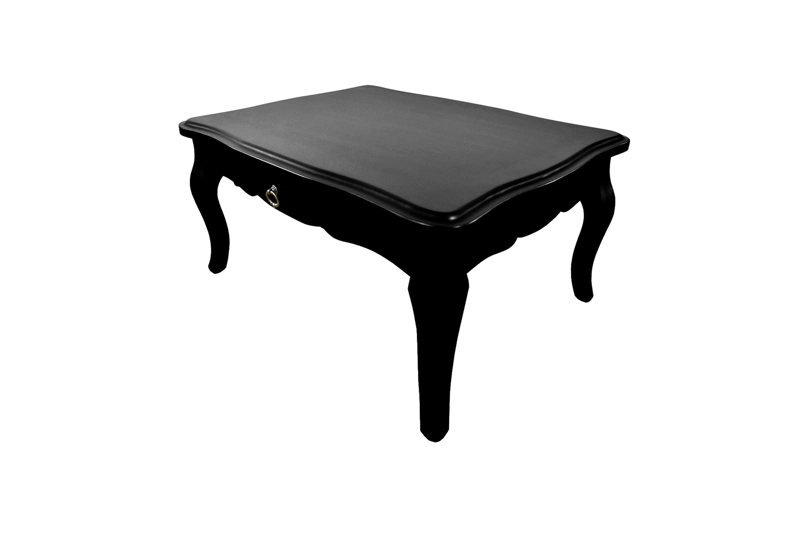 MESA CENTRO MUEBLES NATIVA NORMANDO NEGRO - 2