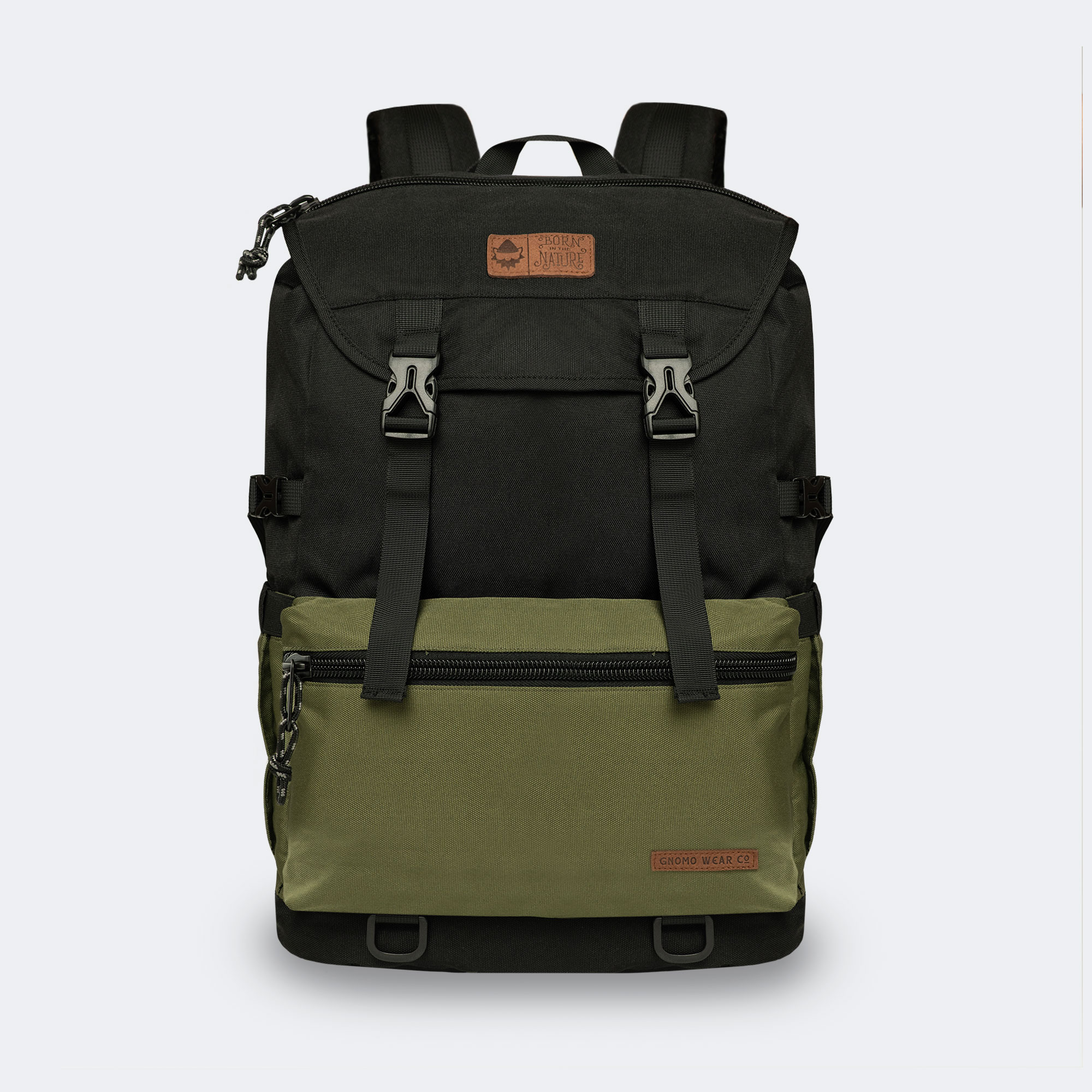 MOCHILA NYLON HAKON 35L BLACK GNOMO - 1