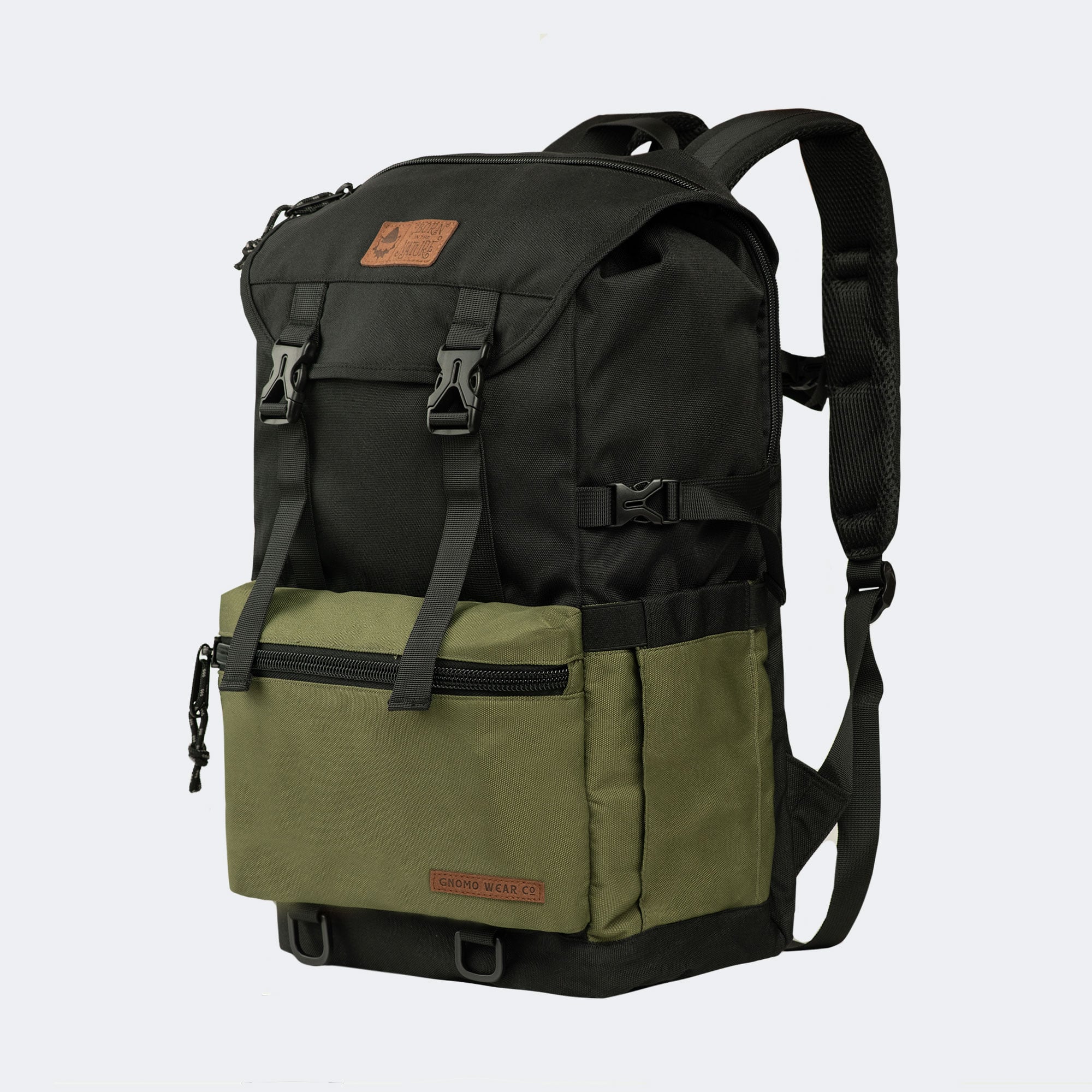 MOCHILA NYLON HAKON 35L BLACK GNOMO - 2