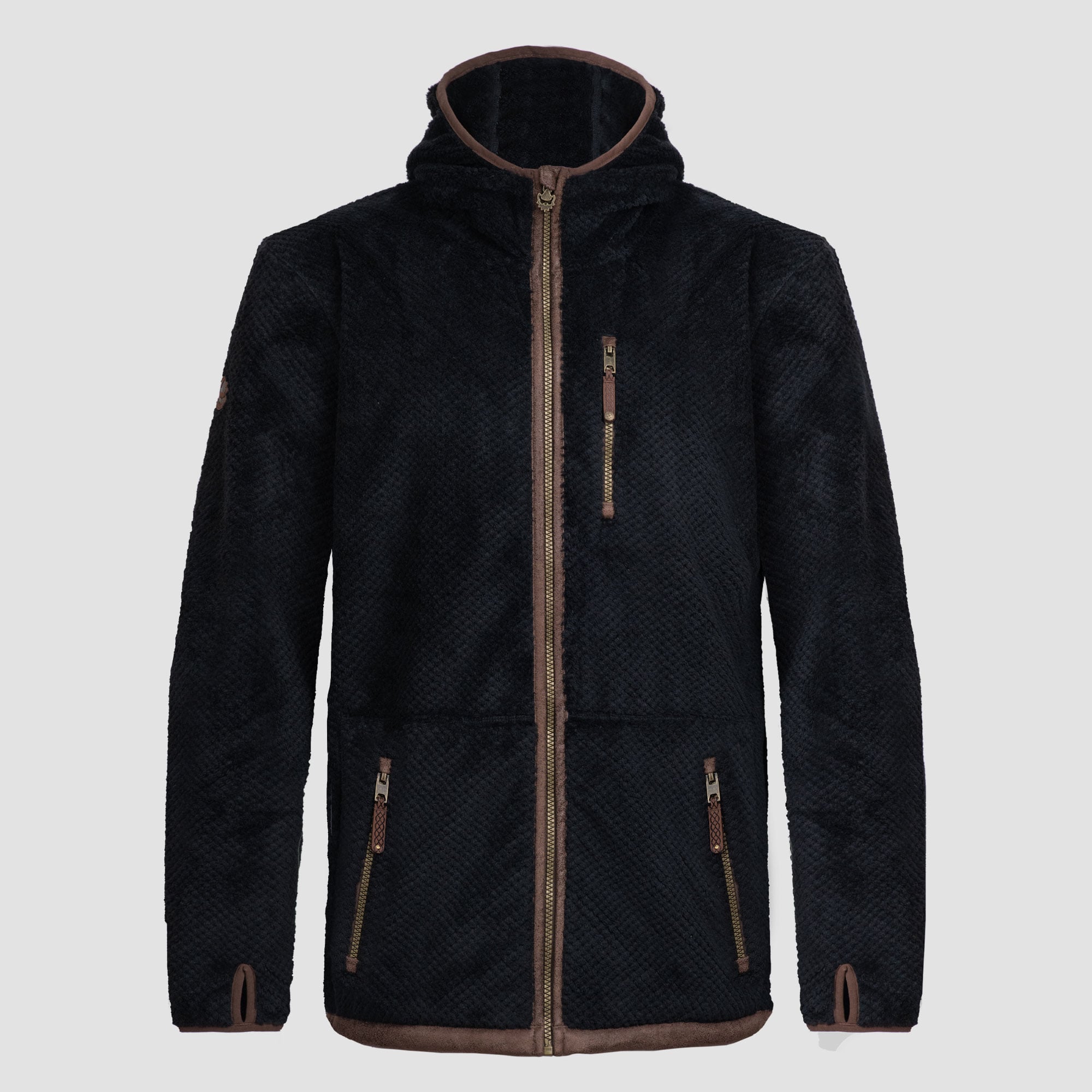 RASBAR MEN SHORT FLEECE BLACK - 1