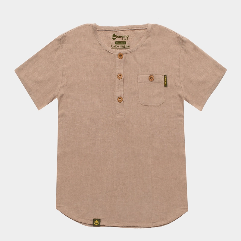 CAMISA NIÑO GNOMO ZELKI SAND - 1