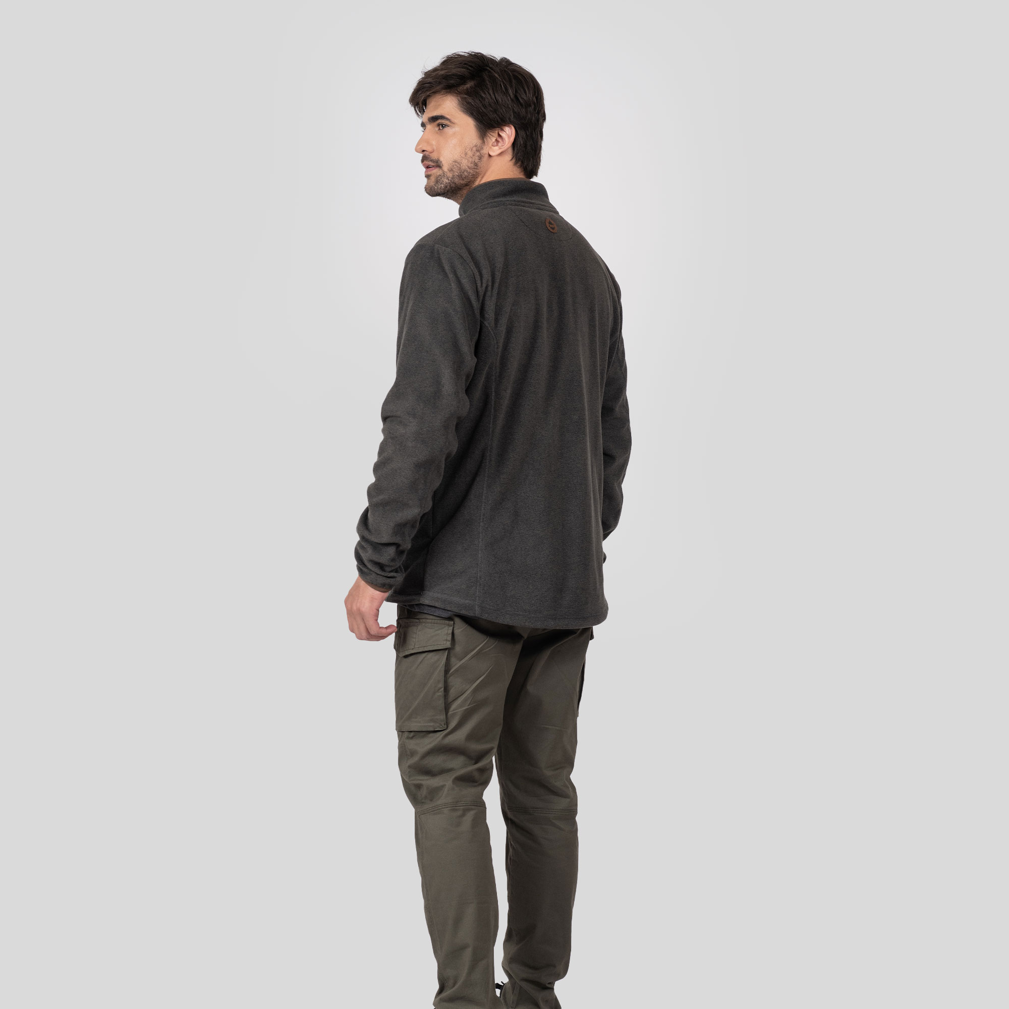 POLAR PULLOVER ECO ABUK HOMBRE BLACK GNOMO - 2