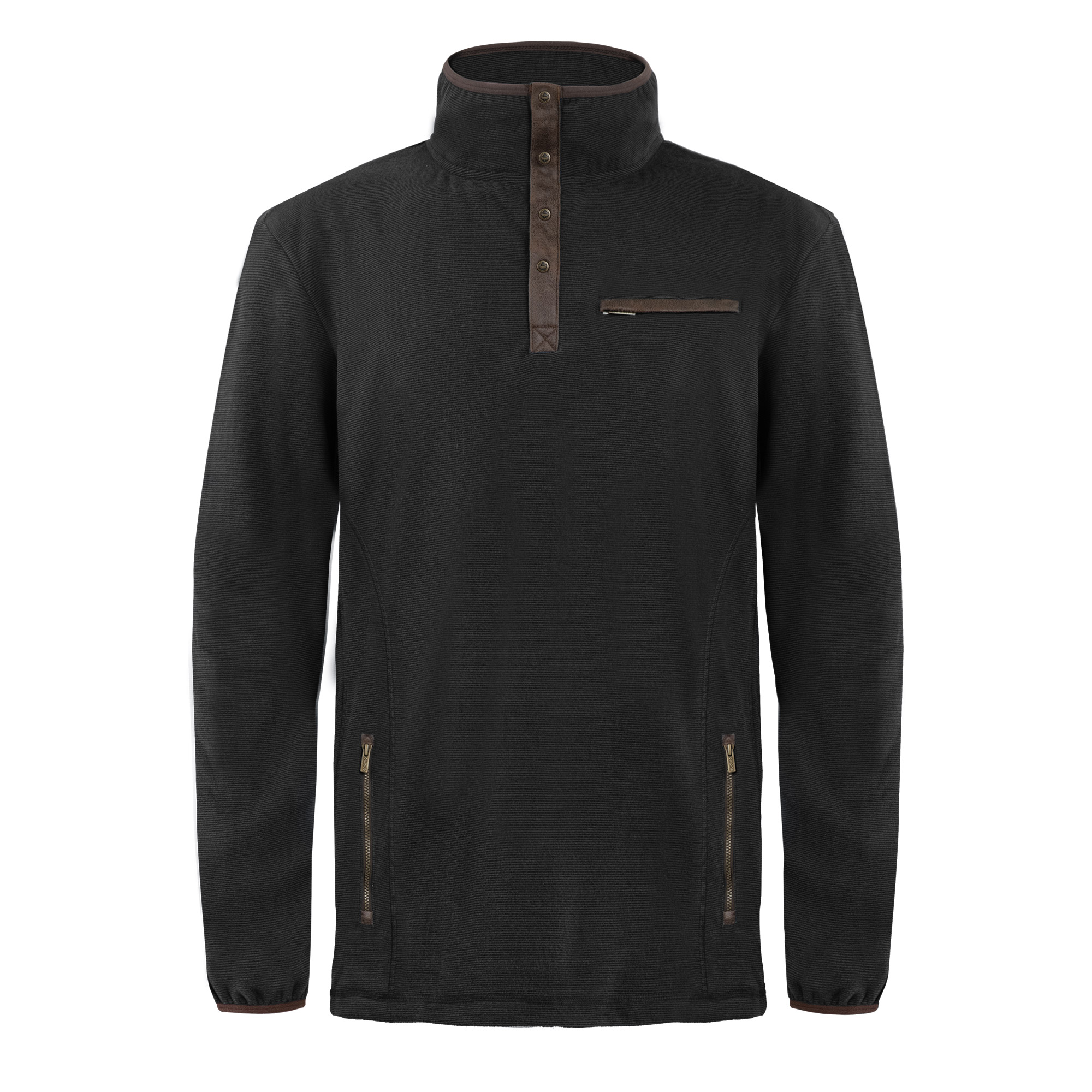 POLAR PULLOVER ECO ABUK HOMBRE BLACK GNOMO - 3