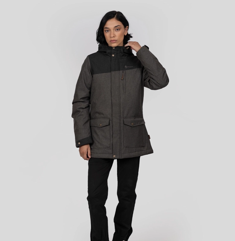 CHAQUETA HANERET MUJER DARKGREY GNOMO - 1