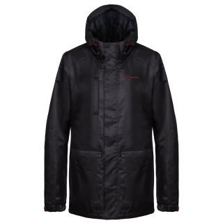 CHAQUETA IMPERMEABLE NAREN MUJER BLACK GNOMO - 1