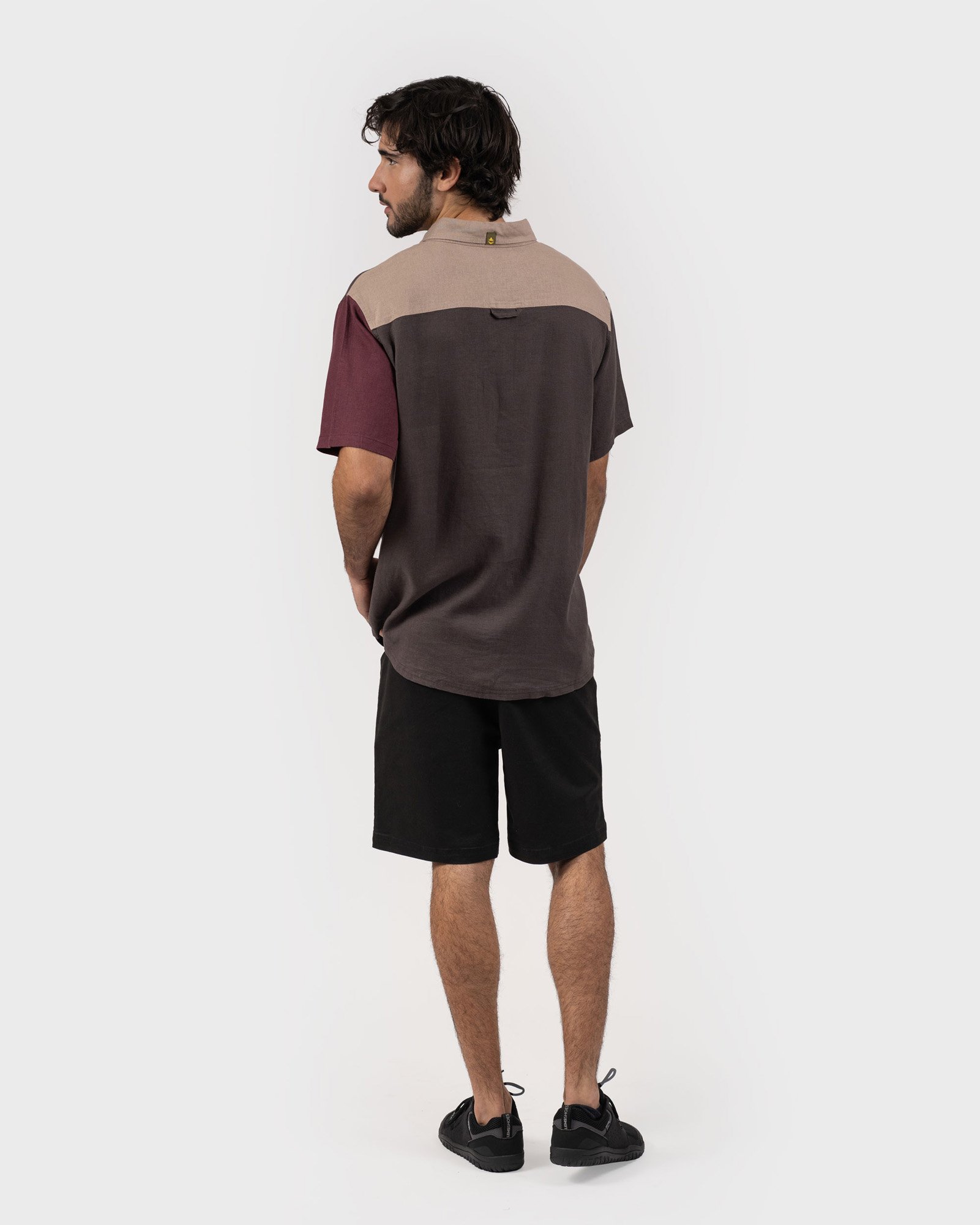 CAMISA LINO CERIL HOMBRE TRITONO GREY GNOMO - 3