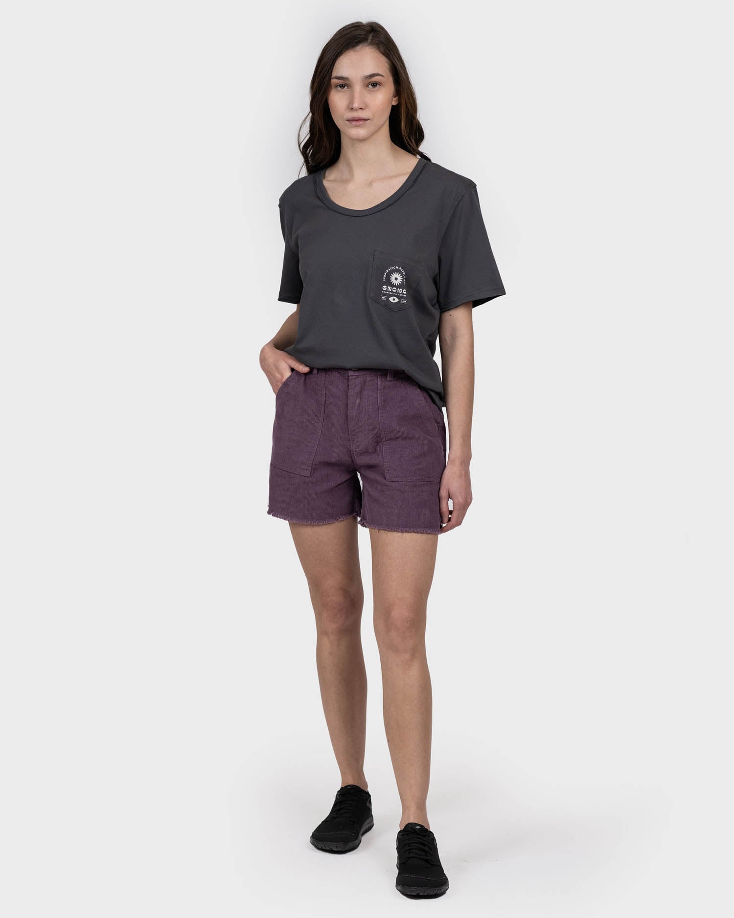 SHORT ALGODÓN REGULAR FIT MUJER GNOMO LILAC INKAN COTELÉ - 1