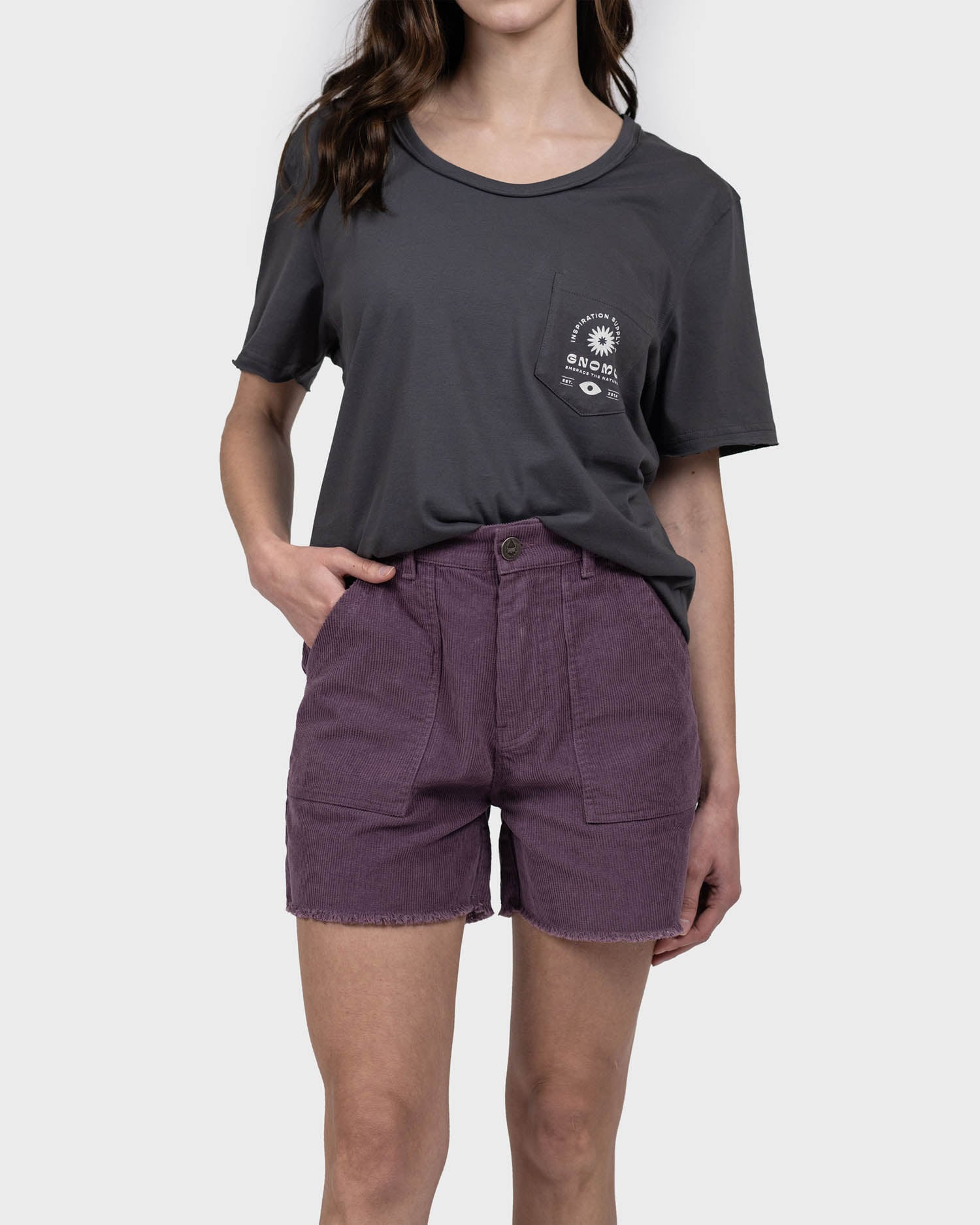 SHORT ALGODÓN REGULAR FIT MUJER GNOMO LILAC INKAN COTELÉ - 2