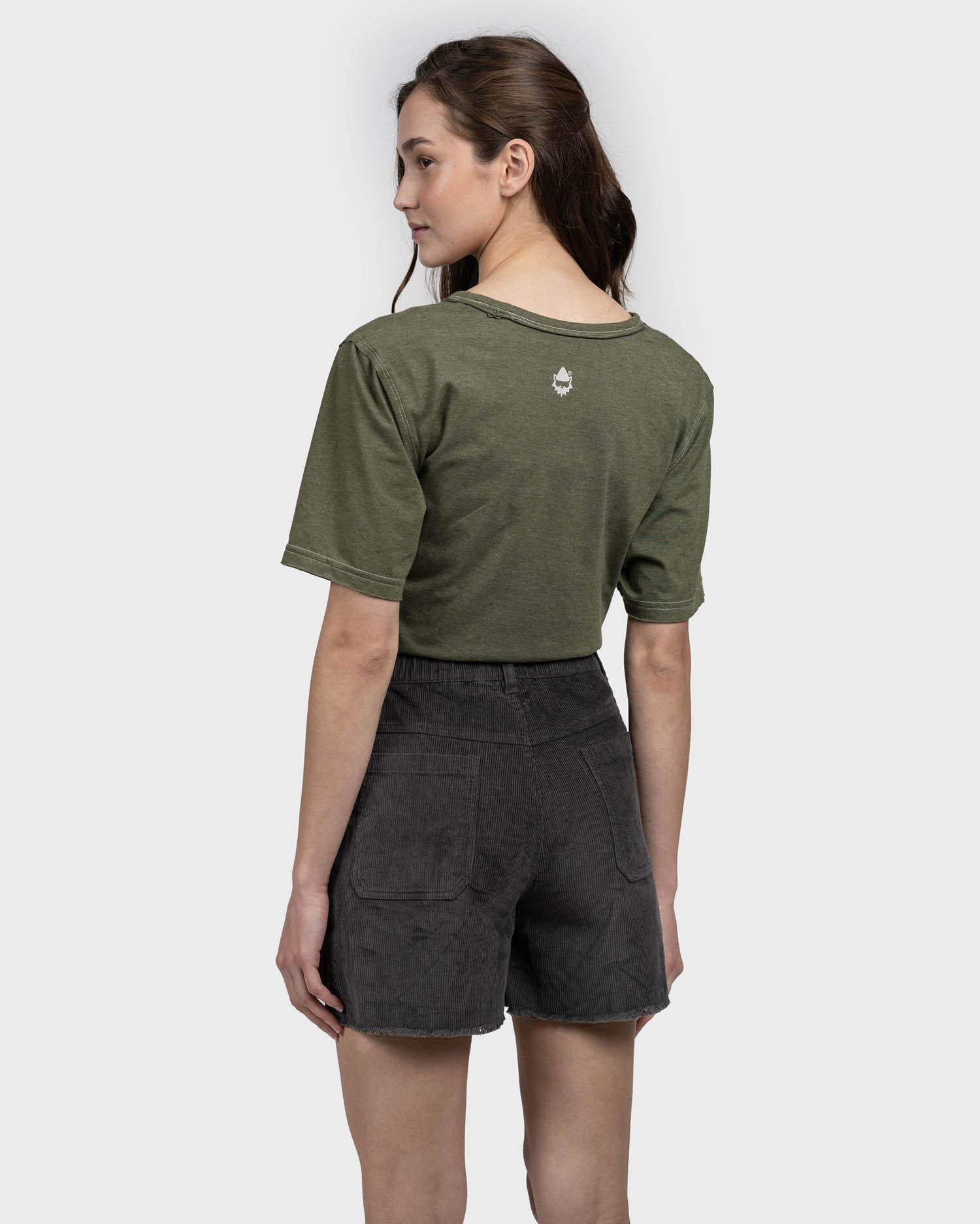 SHORT ALGODÓN REGULAR FIT MUJER GNOMO DARKGREY INKAN COTELÉ - 3