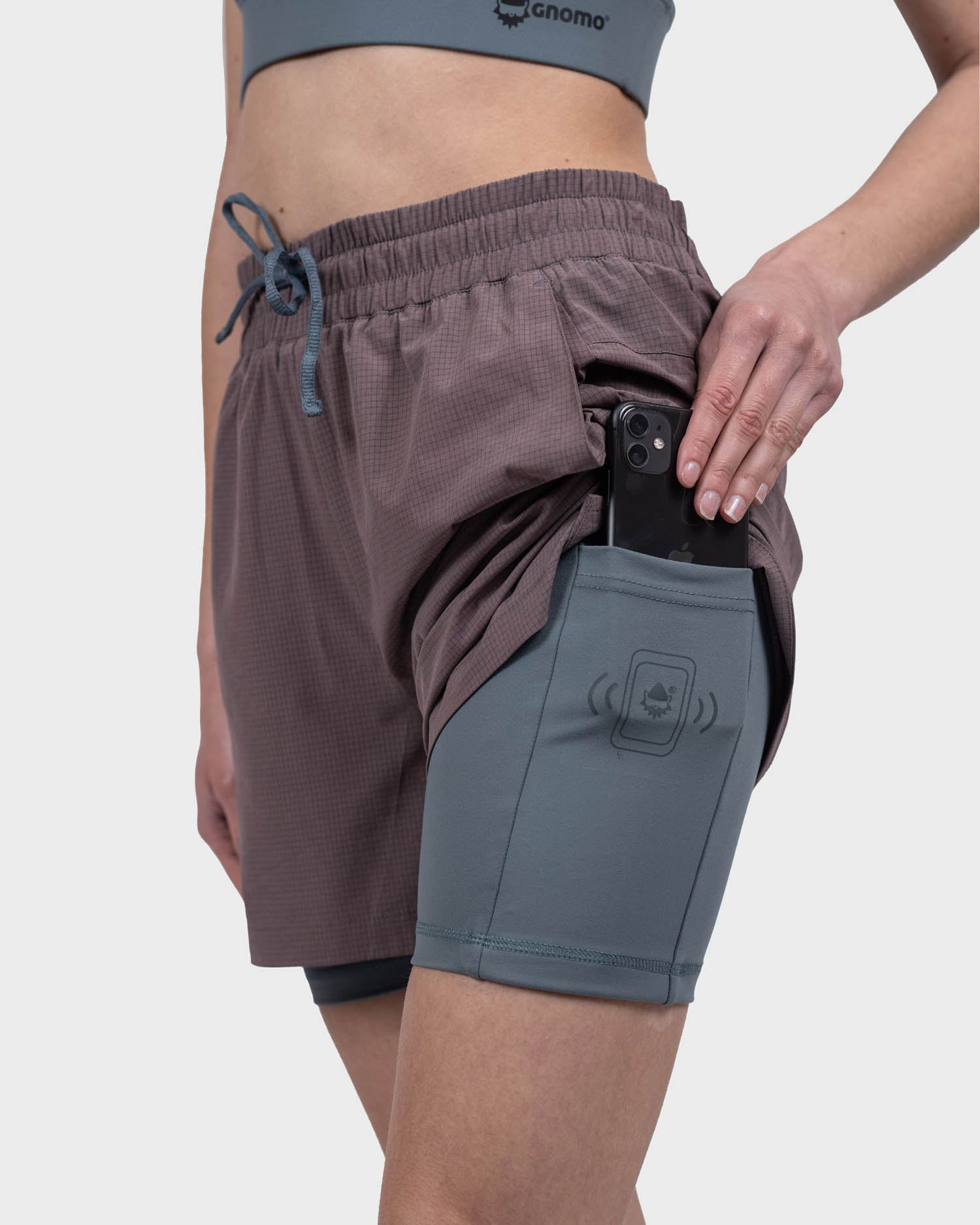 SHORT REGULAR FIT MUJER GNOMO CAFE JARBIM - 2