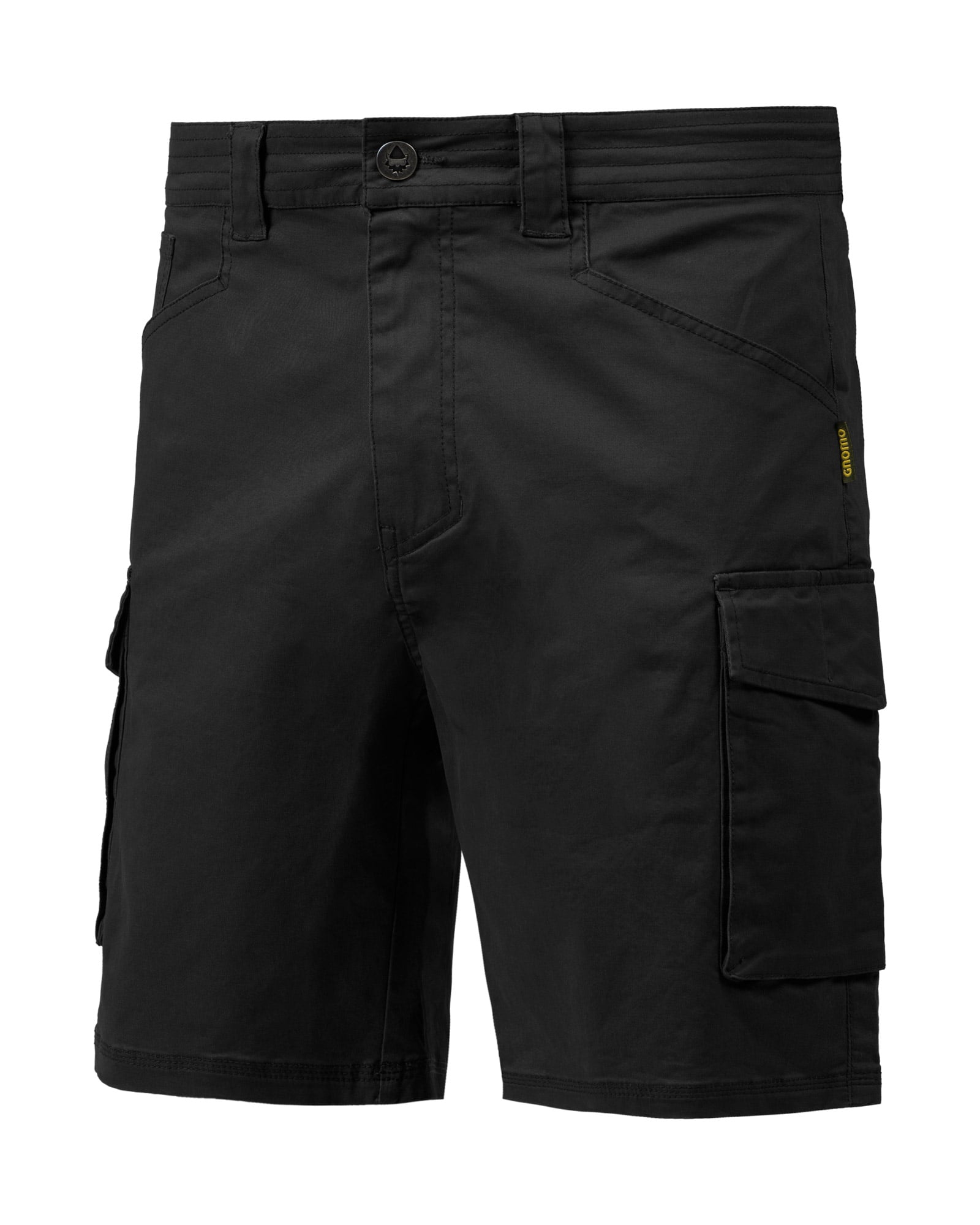 SHORT ALGODÓN REGULAR FIT HOMBRE GNOMO NEGRO HILMAN - 1