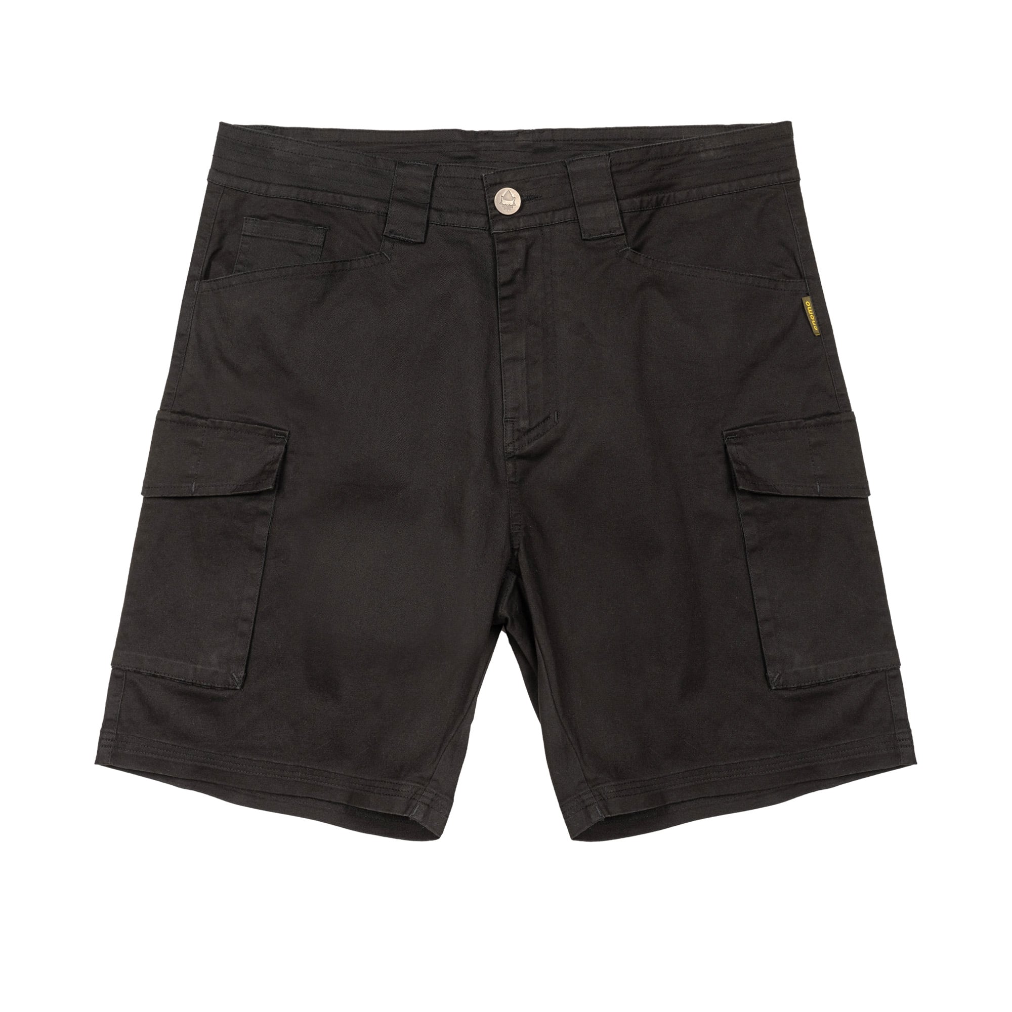 SHORT ALGODÓN REGULAR FIT HOMBRE GNOMO NEGRO HILMAN - 4