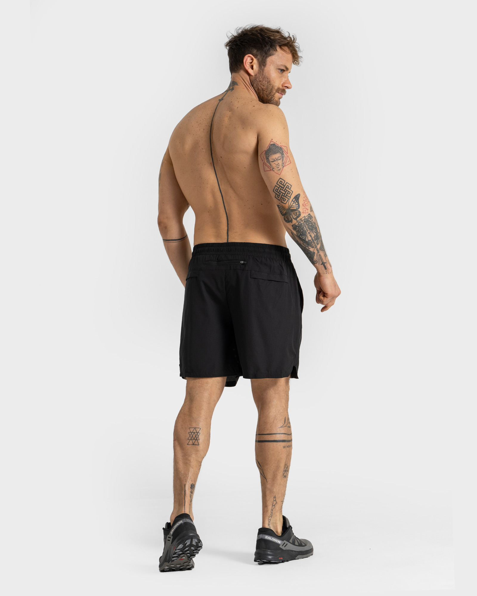 SHORT REGULAR FIT HOMBRE GNOMO NEGRO WOMBER - 6