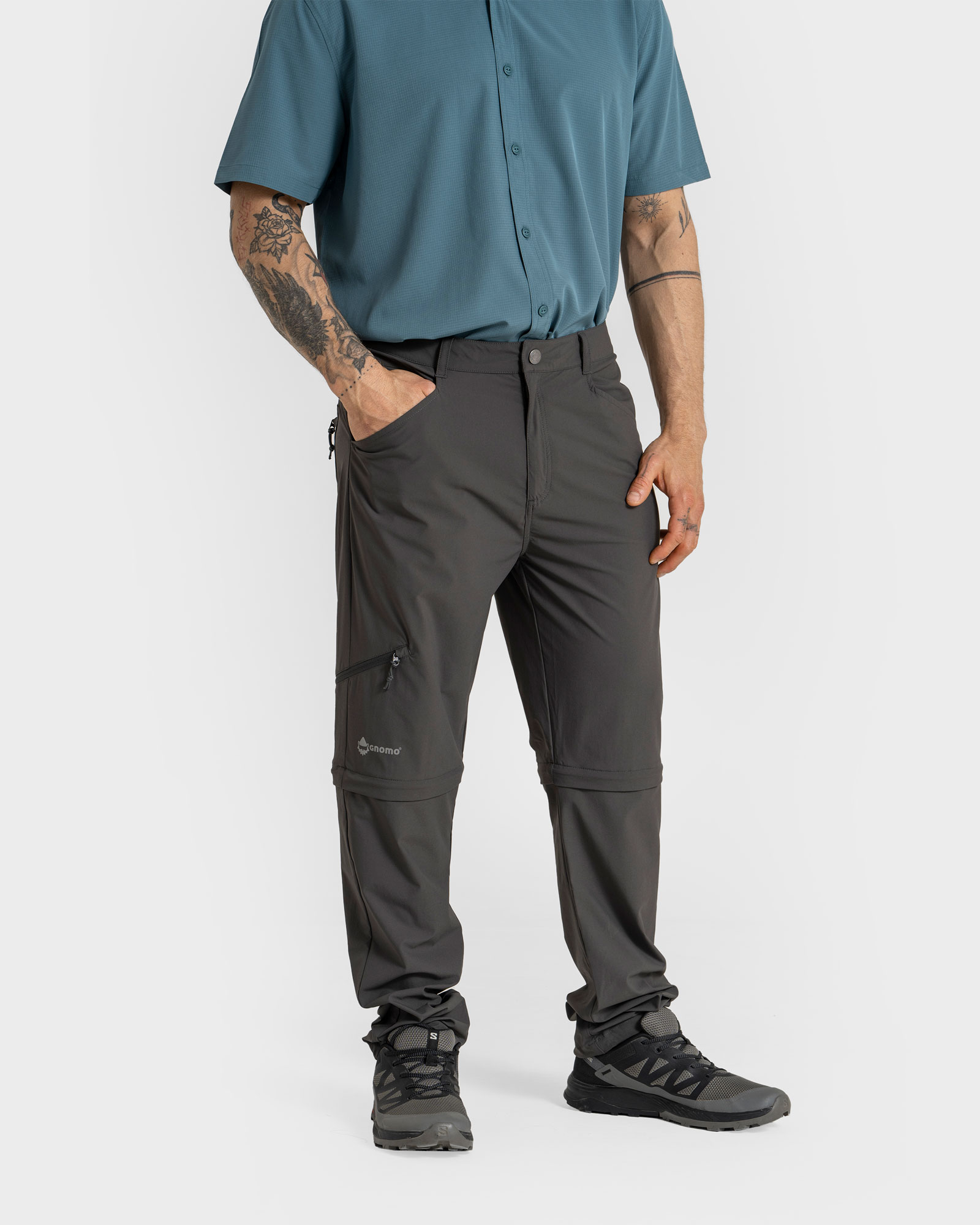 PANTALÓN REGULAR FIT HOMBRE GNOMO NEMDYC CONVERTIBLE - 1