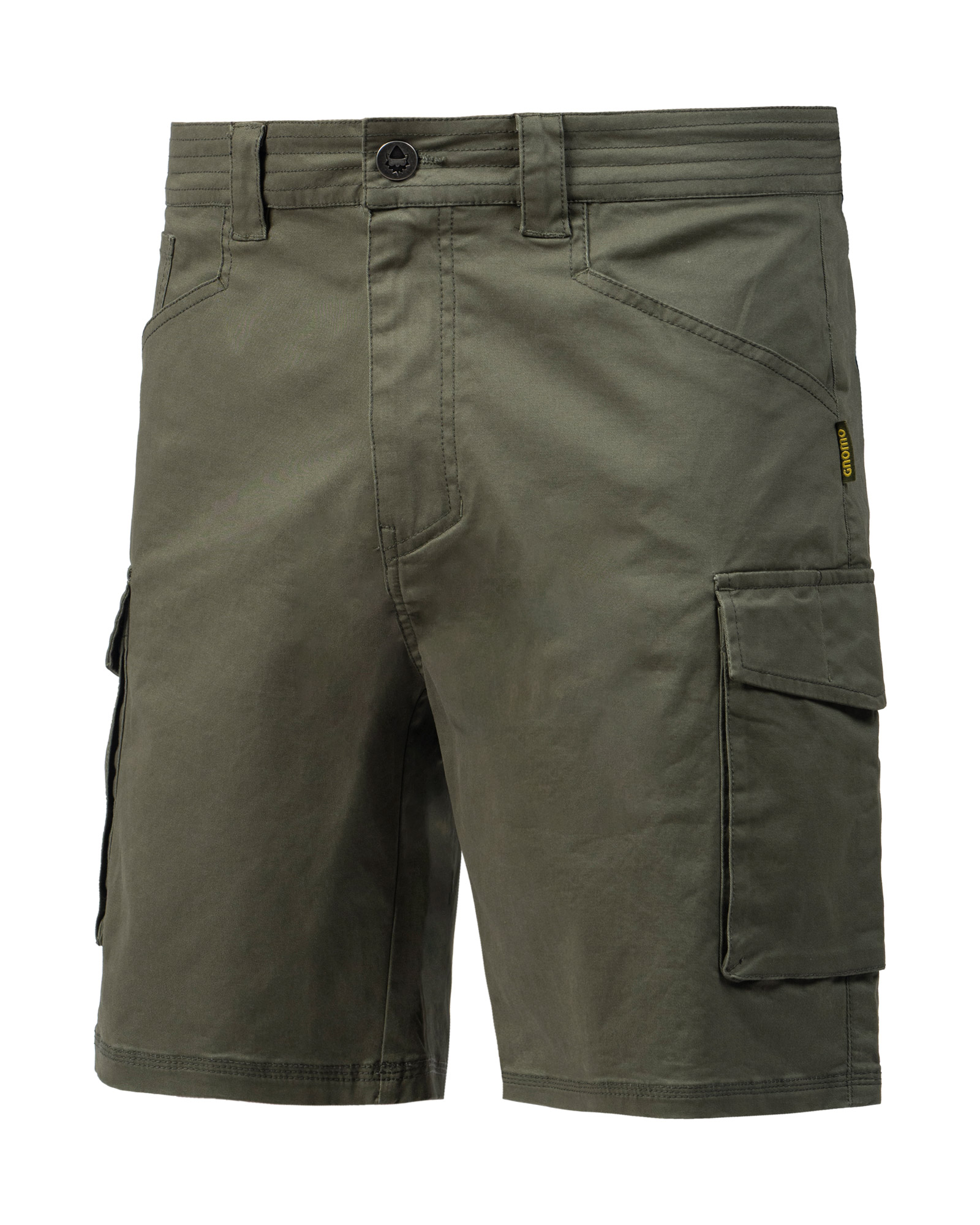 SHORT ALGODÓN REGULAR FIT HOMBRE GNOMO VERDE HILMAN - 1