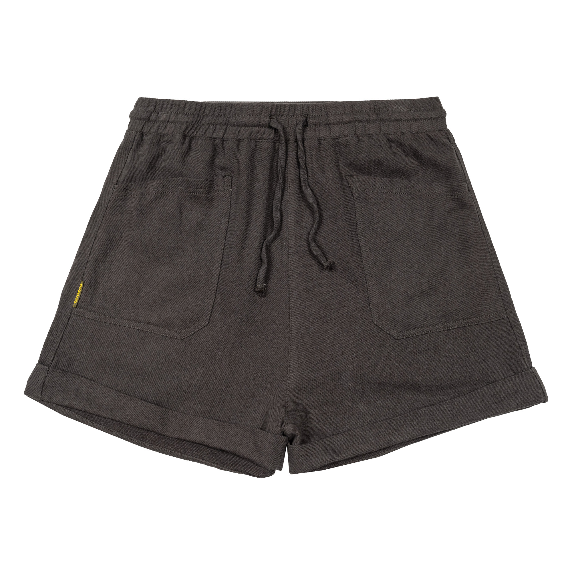 SHORT ALGODÓN REGULAR FIT MUJER GNOMO DARKGREY GURIP LINO - 1