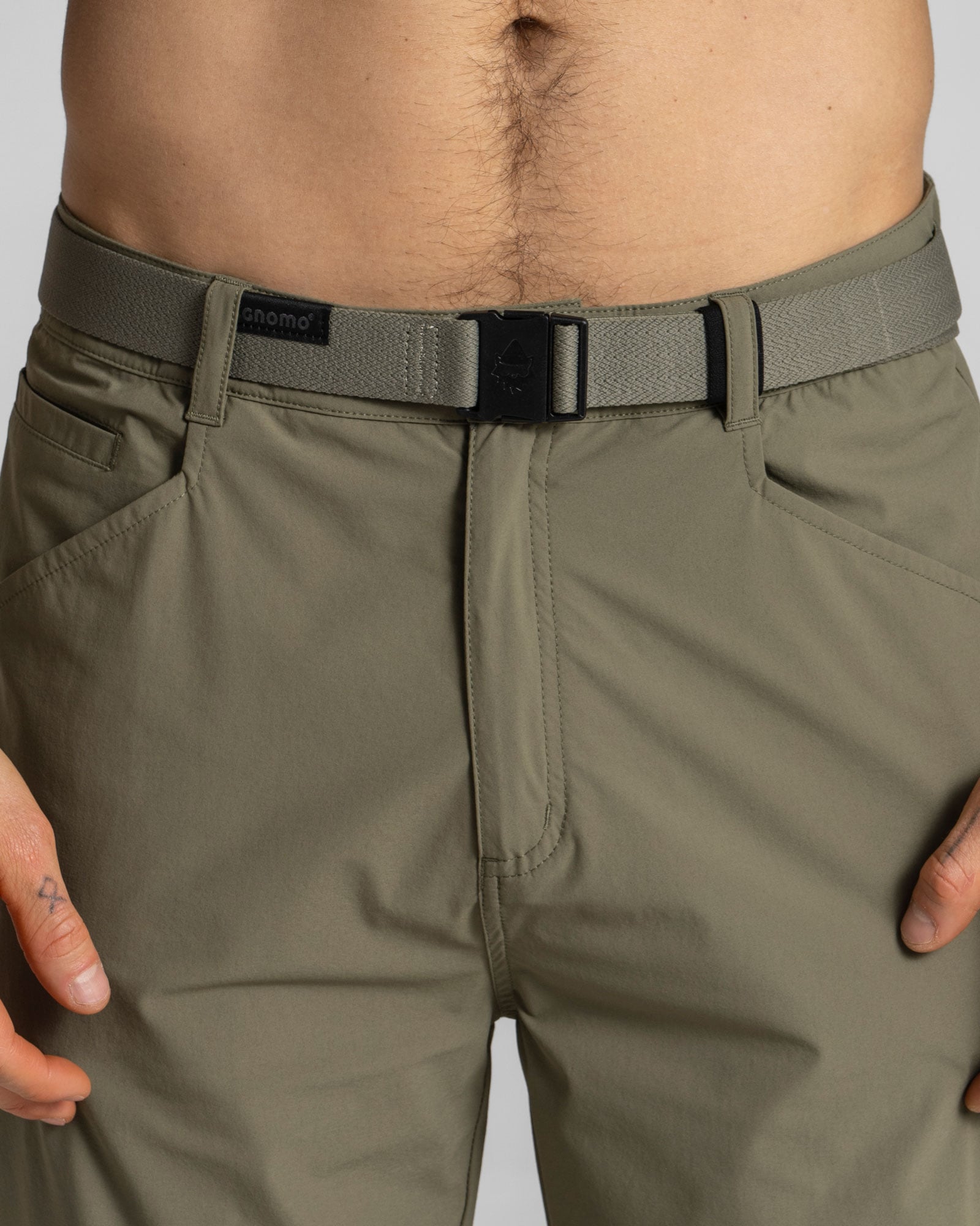 CINTURON NYLON GNOMO KILI VERDE ELASTICADO - 1