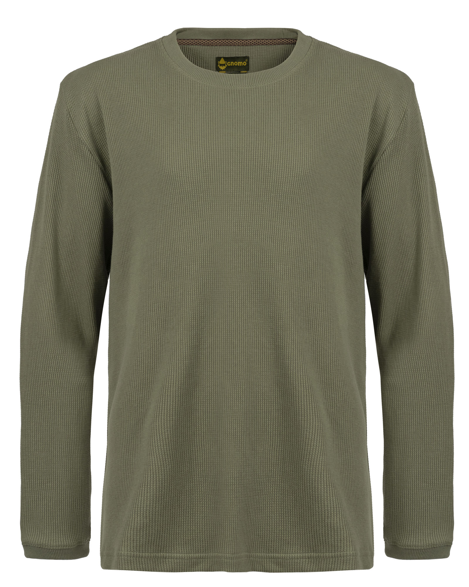 POLERA URAL WAFFLE MANGA LARGA HOMBRE LIGHT GREEN GNOMO - 1
