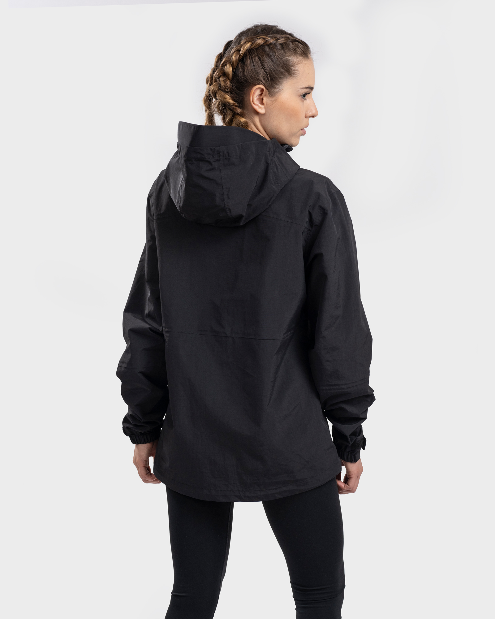 CHAQUETA MUJER GNOMO IMPERMEABLE HOODIE DANIRA BLACK - 3