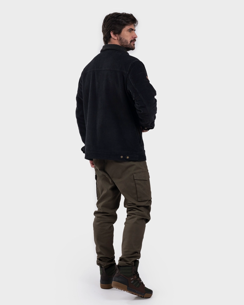 CHAQUETA COTELÉ MEMBA HOMBRE BLACK GNOMO - 4
