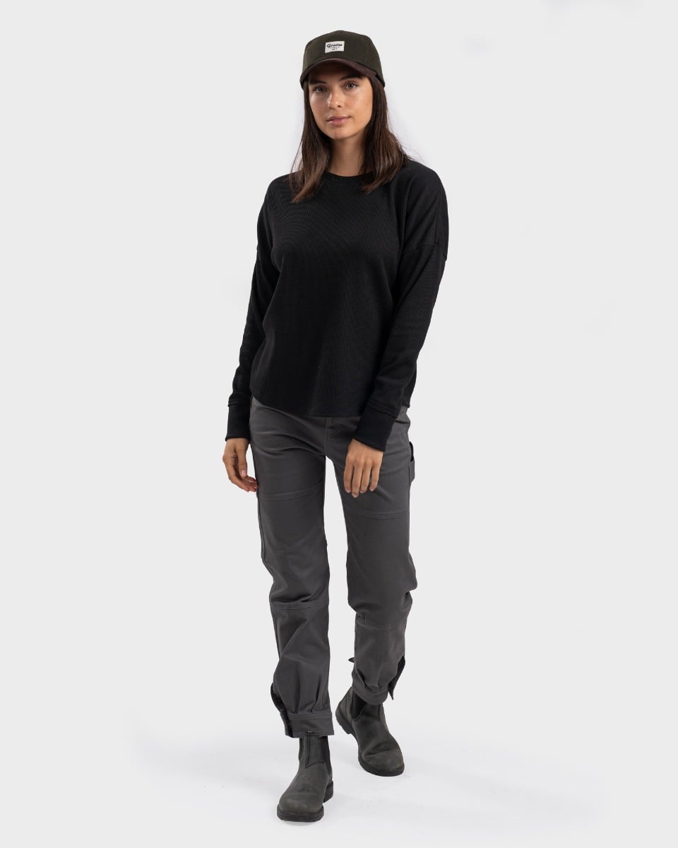 POLERA LODLAM WAFFLE MUJER GNOMO - 1