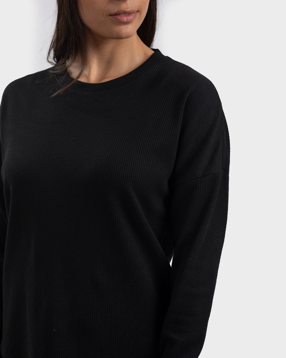 POLERA LODLAM WAFFLE MUJER GNOMO - 3