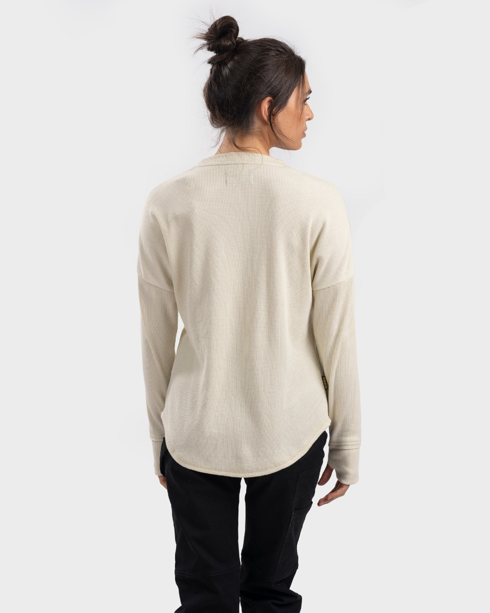 POLERA LODLAM WAFFLE MUJER GNOMO - 3