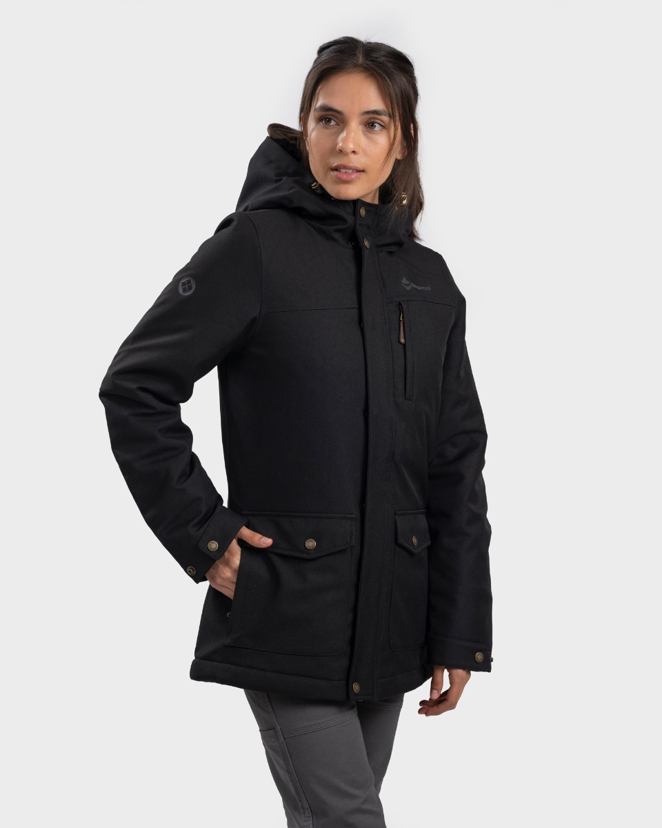 CHAQUETA HOODIE ECO HANERET MUJER GNOMO - 2