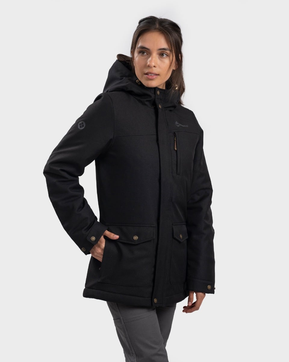 CHAQUETA HOODIE ECO HANERET MUJER GNOMO - 2