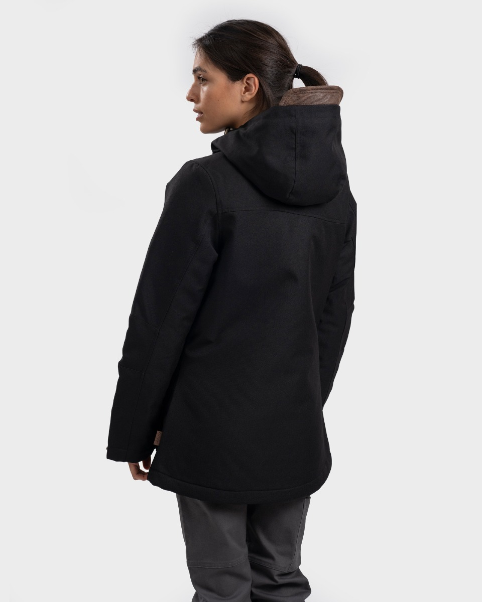 CHAQUETA HOODIE ECO HANERET MUJER GNOMO - 3
