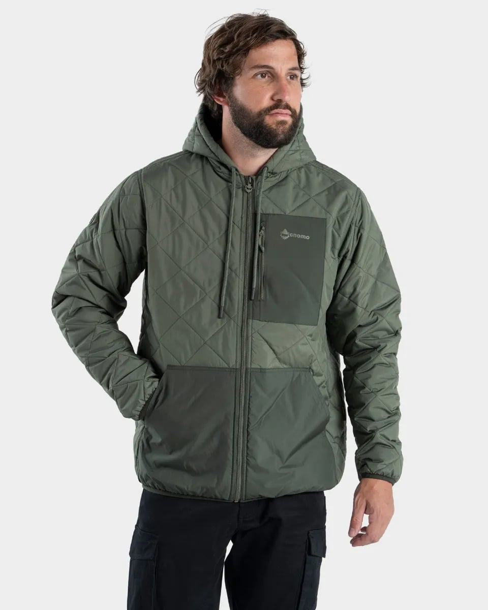 PARKA HOODIE ECO HUKNI HOMBRE GNOMO - 1